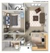 Plan A 1x1 Renovated